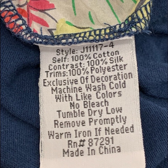 Johnny Was Mayee Scarf Back Top Size XS - Picture 8 of 14